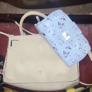 Nine West Cream Shoulder Bag/wallet